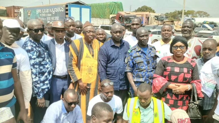 Installation du bureau communal de l’Union Nationale des Transporteurs Routiers de Guinée à Maneah