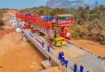 Où se trouve la convention du projet Simandou ?