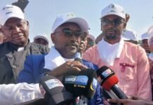 Dubréka : Une marche citoyenne massive pour soutenir la candidature de Mamadi Doumbouya