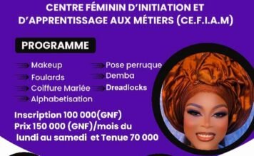 CE.F.I.A.M : Le centre qui donne le pouvoir aux femmes par le métier
