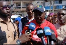 DIXINN : LES RESPONSABLES DES MOUVEMENTS DE SOUTIEN DU GMD DANS LA RUE POUR PROTESTER CONTRE L’EXCLUSION DES MEMBRES FONDATEURS