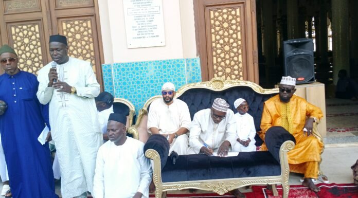 Conakry : Lecture du Saint Coran en l’honneur du Président Mamadi Doumbouya.