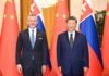 Xi Jinping s’entretient avec le président slovaque à Beijing