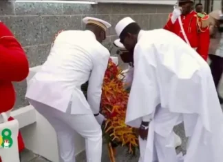 Indépendance : Doumbouya s’incline en silence devant les martyrs, 68 ans après le « Non » de 1958